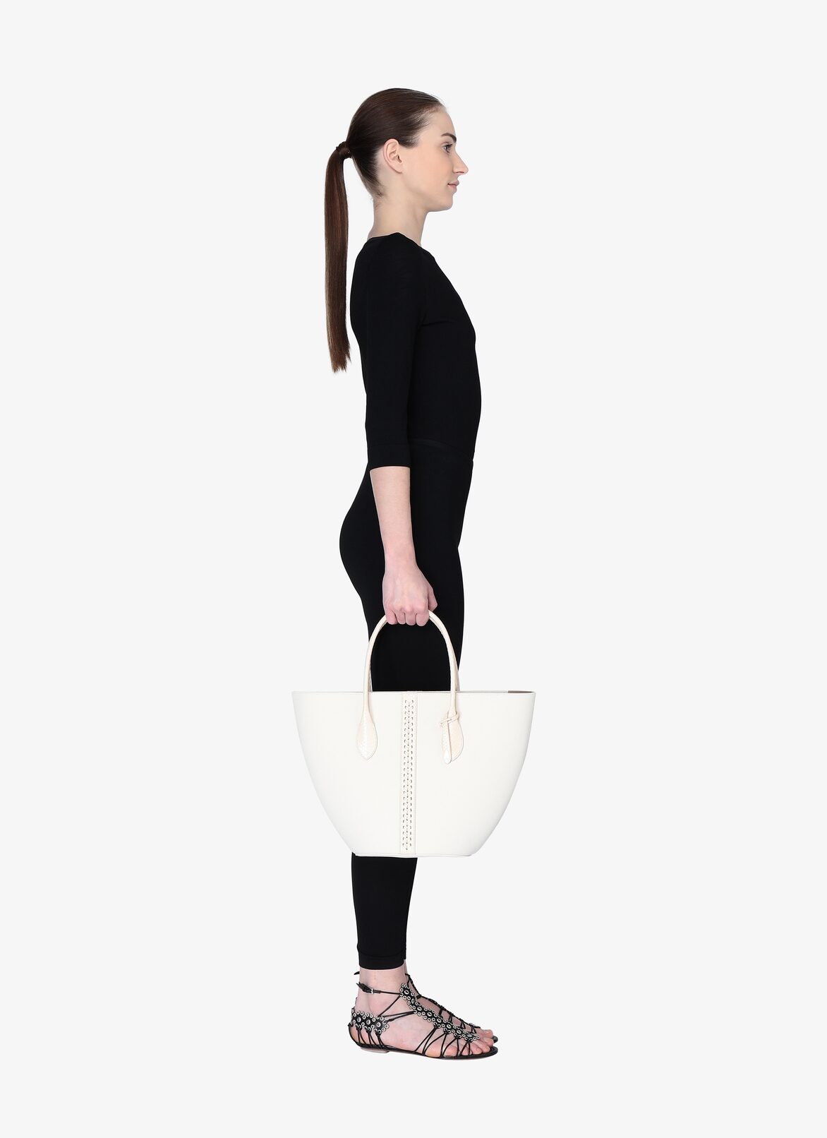 Latifa 20 Handbag ALAÏA IVORY LATIFA 20 HANDBAG